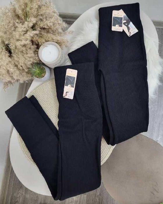 Лосини безшовні, рубчик, на флісі Kenalin S-XL не скачуються