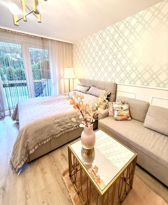 Grzybowo 300m od morza, apartament z ogrodkiem
