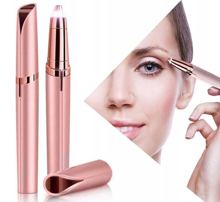 Depilator TRYMER DO BRWI twarzy nosa ciała w formie szminki