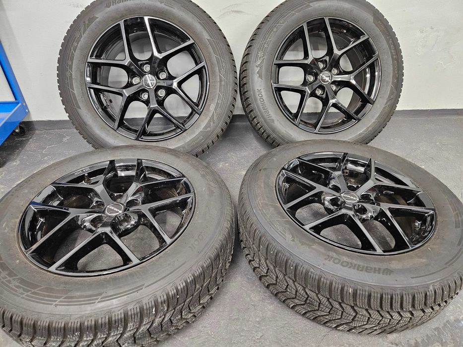 Alufelgi Borbet"17" 5×114.3 z oponami zimowymi Dacia, Renault, Toyota