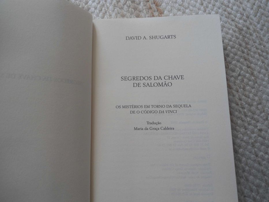 The Secrets of Solomon's Key by David A. Shugarts64751975056897124