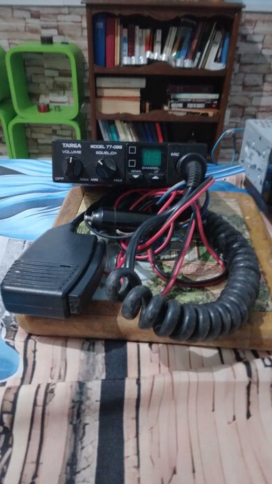 Radio CB preto para carro