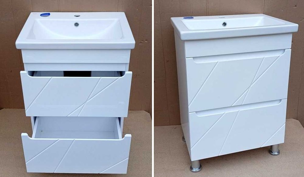 Новый комплект: тумба + умывальник шириной 50, 60, 70 см. Качество!