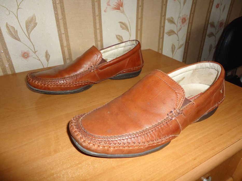 Кожаные мокасины PIKOLINOS, размер 40(26)