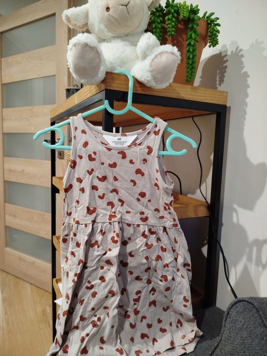 Sukienka bawełniana H&M rozm 98/104