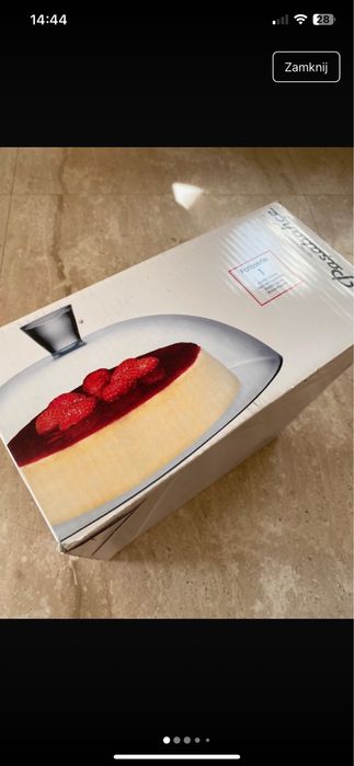 Szklana pokrywa 30cm