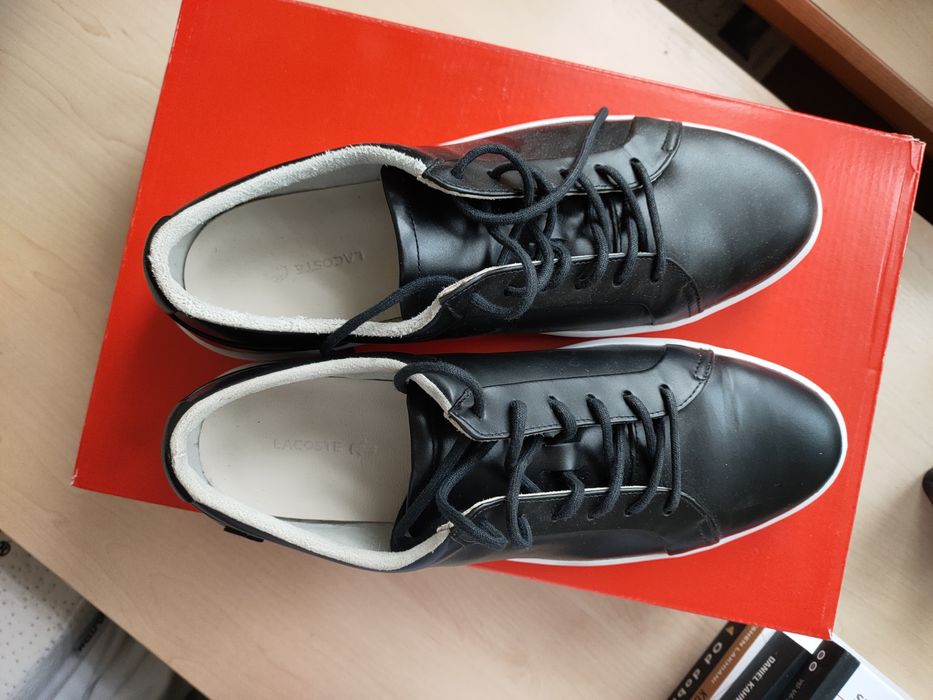 Półbuty damskie Lacosta, skóra naturalna