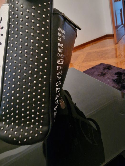 Bolsa Anekke branca e preta