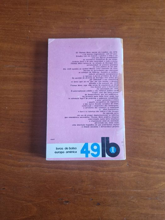 Livro "Utopia", Thomas More