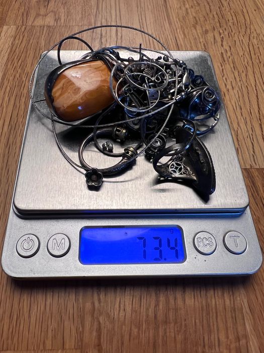 srebro złom 925 biżuteria