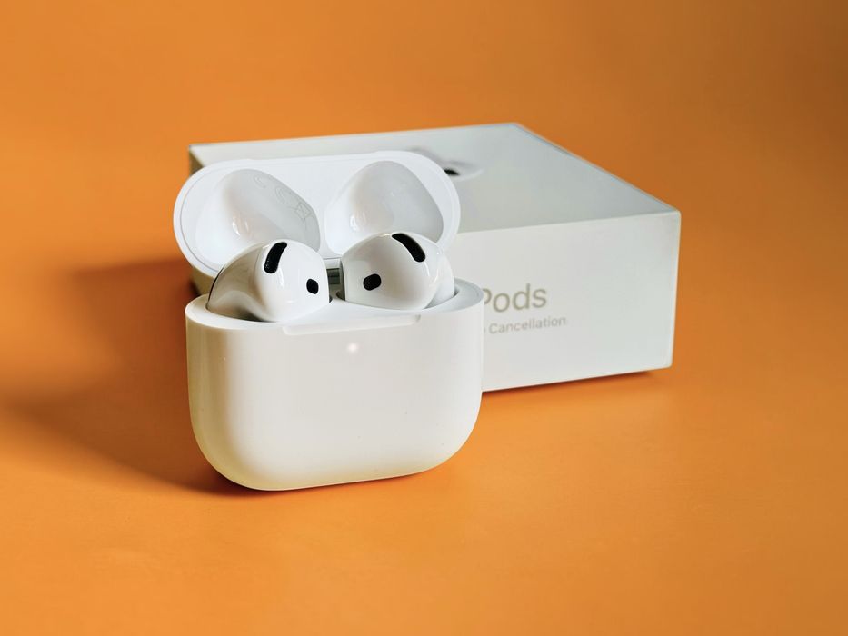 AirPods 4 ANC NOWE Słuchawki Bluetooth Redukcja Szumów - do iPhone