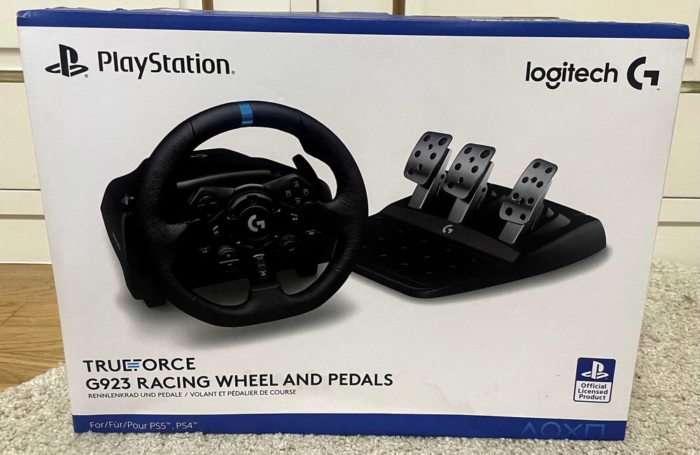 Volante Logitech G923 Novo + Mudanças Logitech Nova