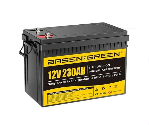 Акумулятор 12V Basen Green LiFePo4