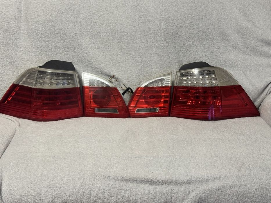 Задні стопи БМВ Е61 рестайл + 4 фішки підключення