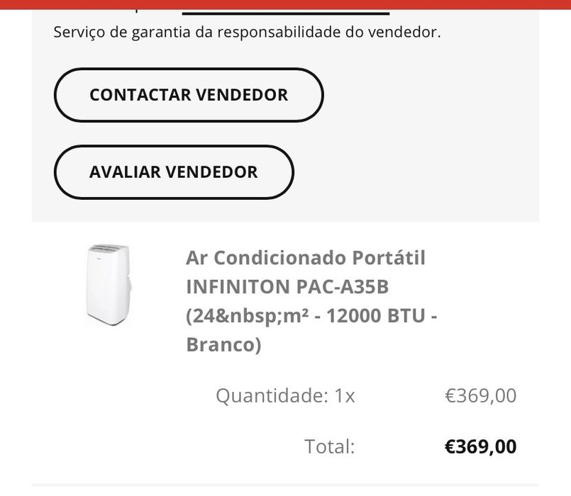 Ar condicionado portatil