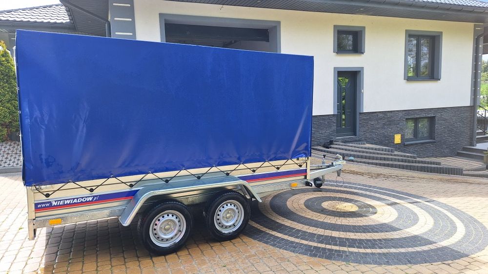 Wynajem przyczepka na kat. B duża przestrzeń