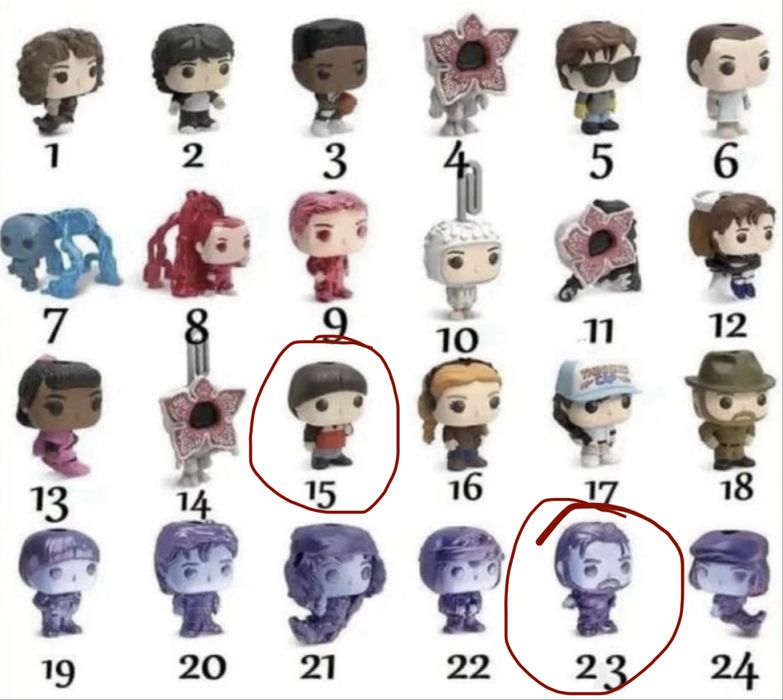 фигурки киндер осд