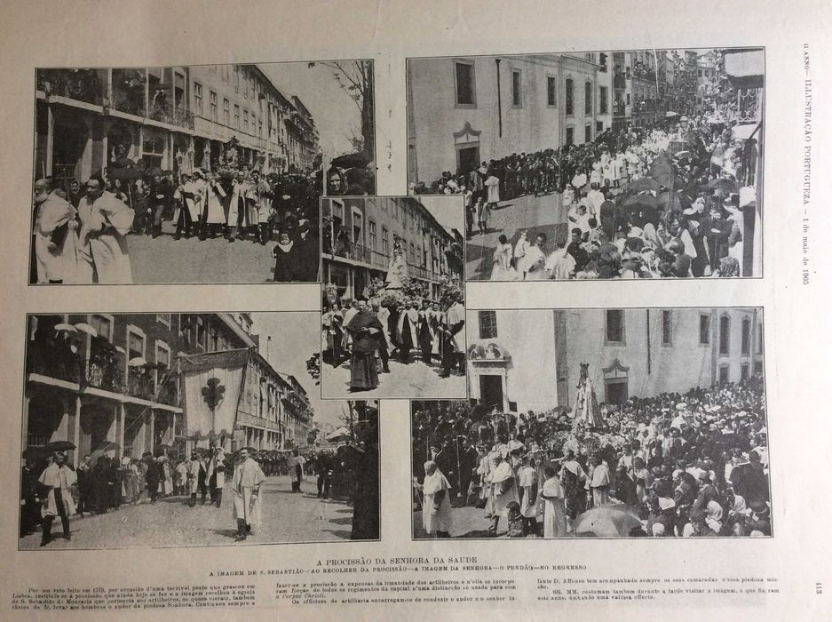Illustração portugueza, 1 de Maio de 1905. História, geografía...