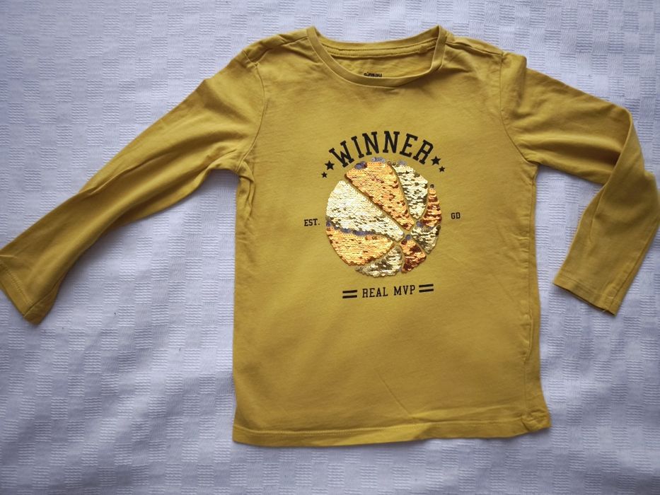 6x koszulka z długim rękawem longsleve rozmiar 104/110