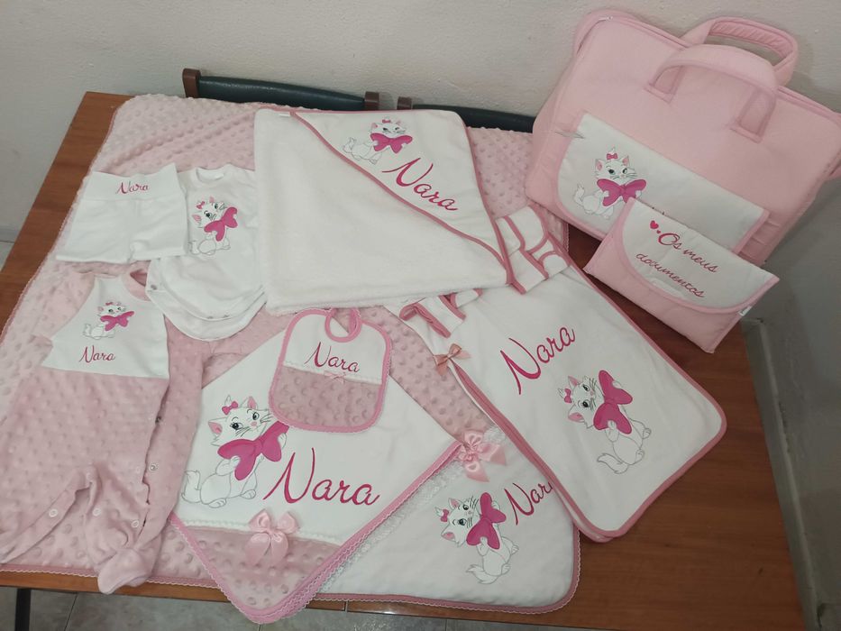 Artigos de bebé personalizados