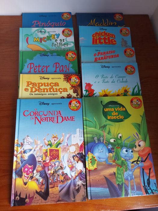 Livros da Disney (10) da Salvat - Clube do Livro