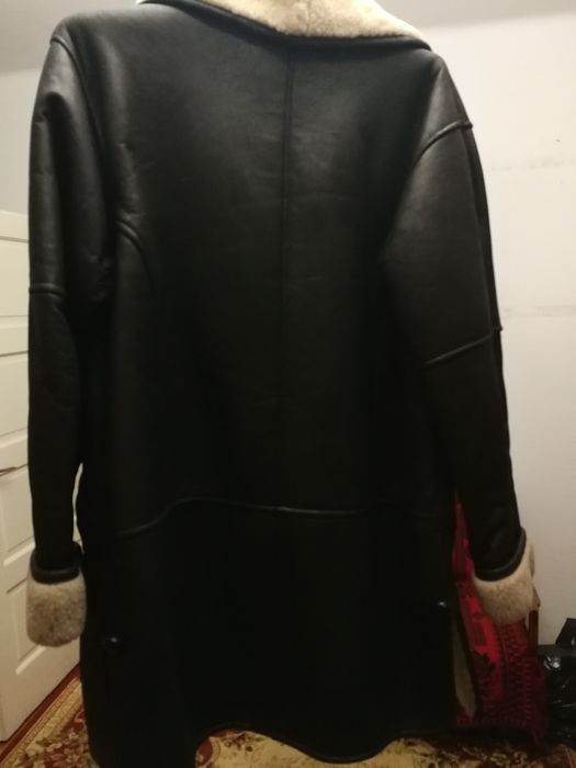 Kożuch męski skórzany