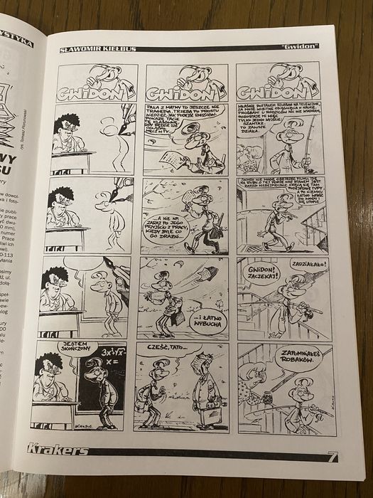 Krakers 11 ( 2000/01 )  magazyn komiksowy, komiks