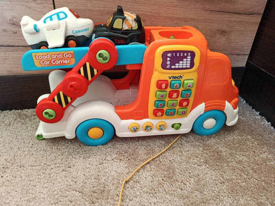 Автовоз і 2 машинки працюють vtech