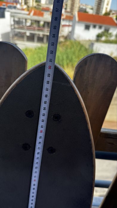 Skate long board 3 rodas