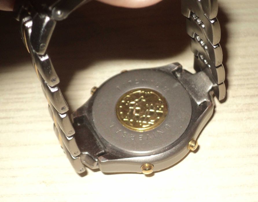 Nowy nieużywany męski zegarek Philip Persio Titanium