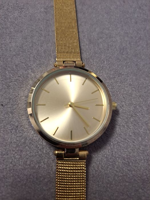 Nowy zegarek złoty damski even&odd bransoleta  mesh oryginalny prezent