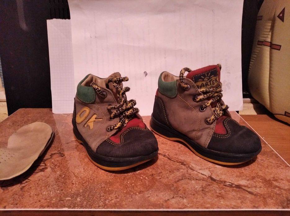 Детские ботиночки Bartek кожа