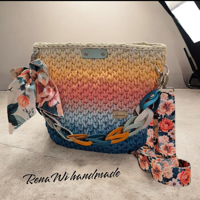 Torebka koszyk Jula handmade