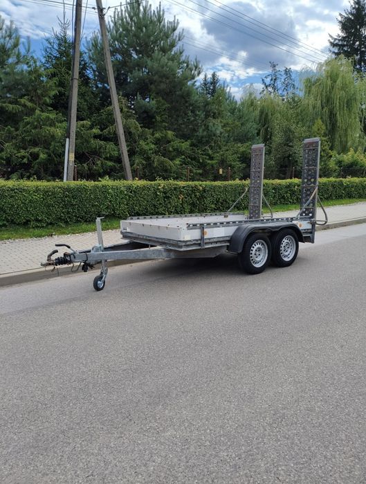 DMC 2700 Mocna przyczepa pod minikoparkę wozidlo