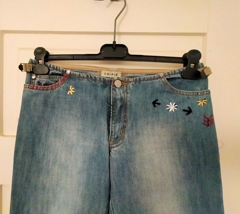 Calças à boca de sino da Chipie