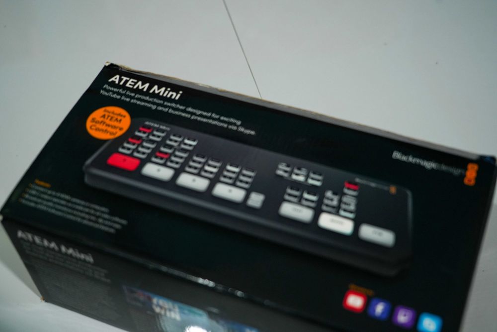 Blackmagic Design ATEM Mini – Como Nova