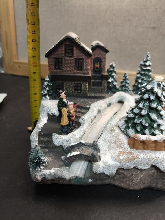Vila Natalina Miniatura Decoração
Peça Central de Inverno: Charmosa mi
