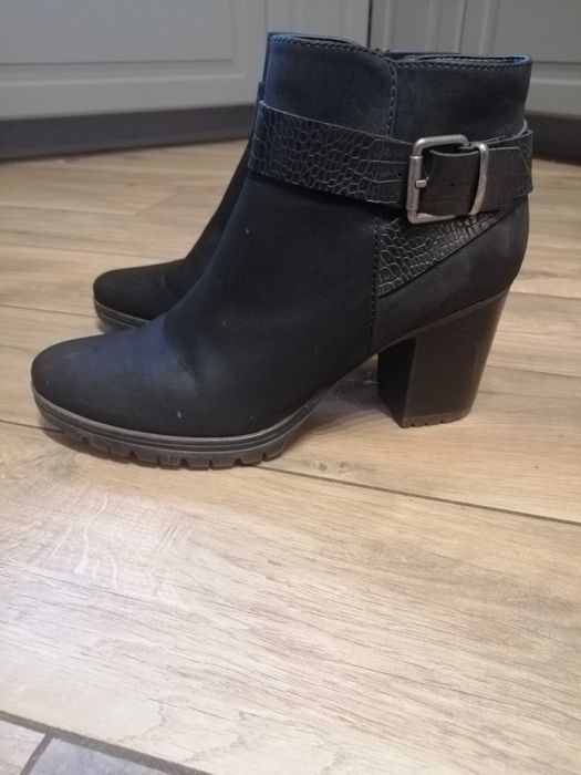 Botki na obcasie 41 czarne