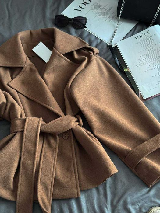 Тренч пальто 5 кольорів кашемірове