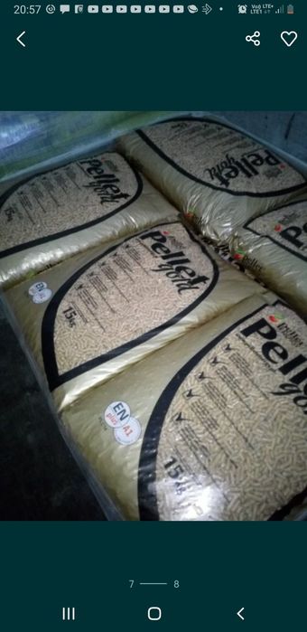 Pellet drzewny mieszanka sosna