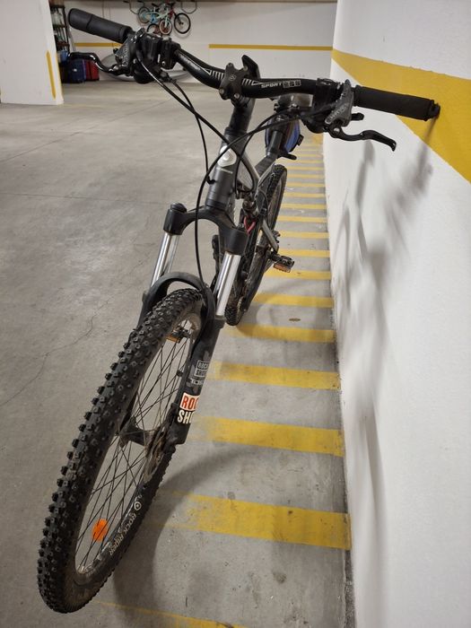 Bicicleta Rockrider SUSPENSÃO TOTAL