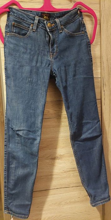 jeansy Lee Scarlett High spodnie jeansowe dżinsy rurki skinny