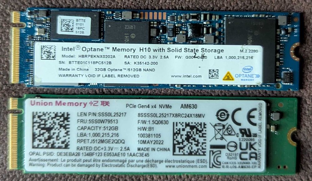 SSD M2 2280 (256-512-1TB-2TB)