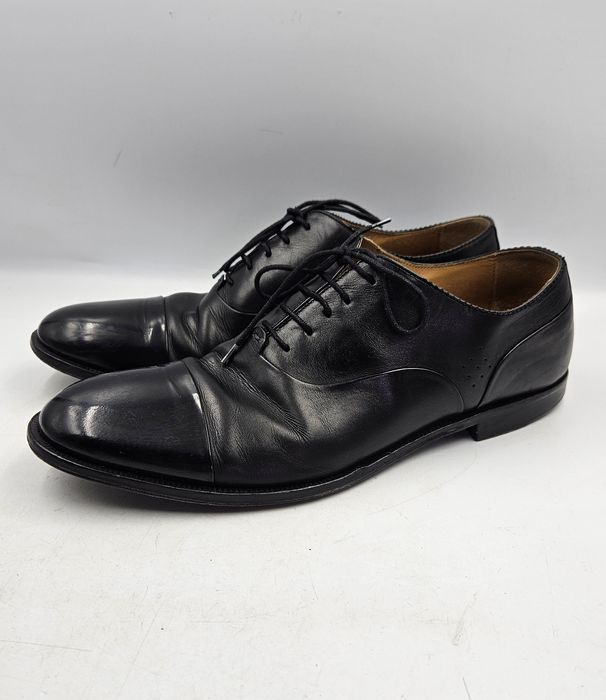 Półbuty Lakierowane Męskie Typu Oxford Paul Smith Czarne Rozmiar 44