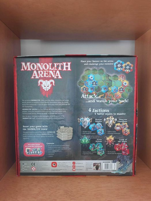 Monolith Arena (Board Game, Jogo de Tabuleiro)