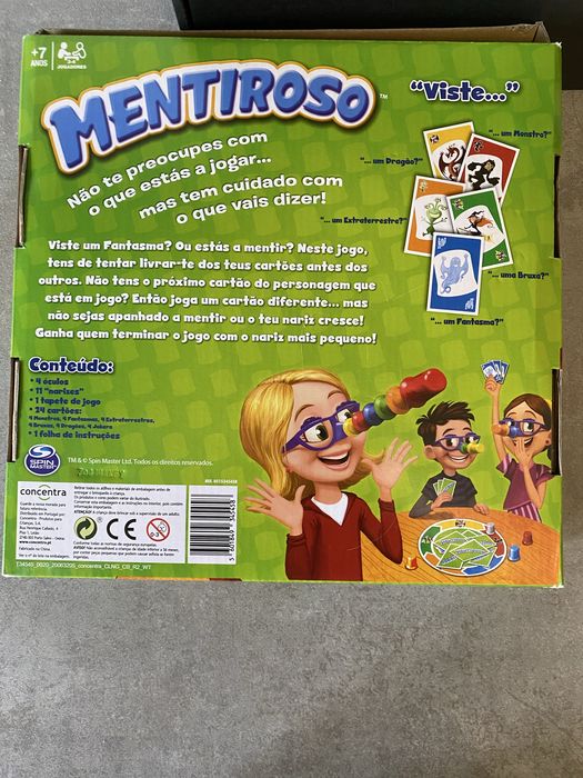Jogo “Mentiroso” como novo (LER LEGENDA)