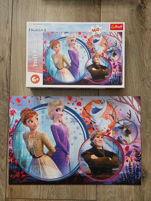 Пазл Trefl Frozen 2 Приключения сестер 160 деталей (15374)