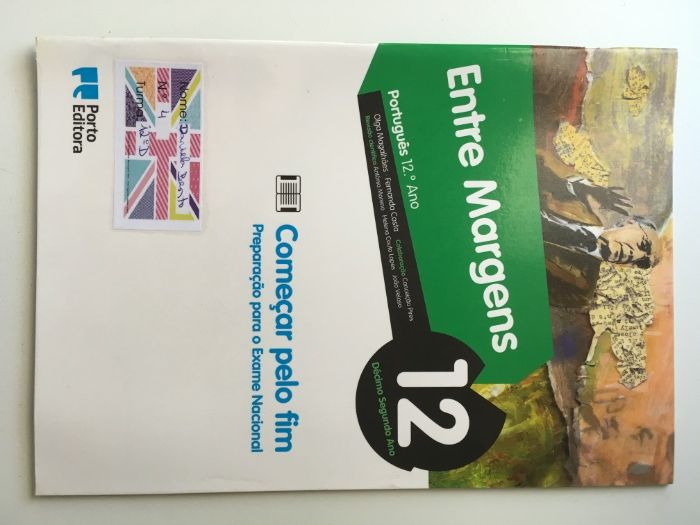 Manual + Caderno de Aluno Entre Margens - Português - 12º ano