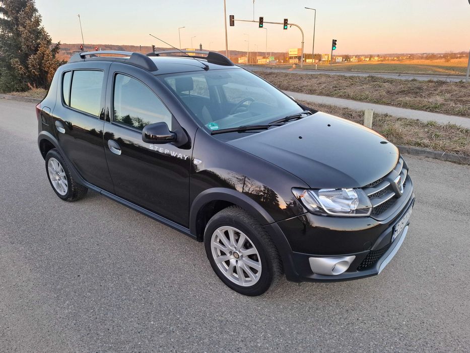 Dacia Sandero Stepway 0.9 Benzyna 90KM 2013r Klima Navi Czujniki Super