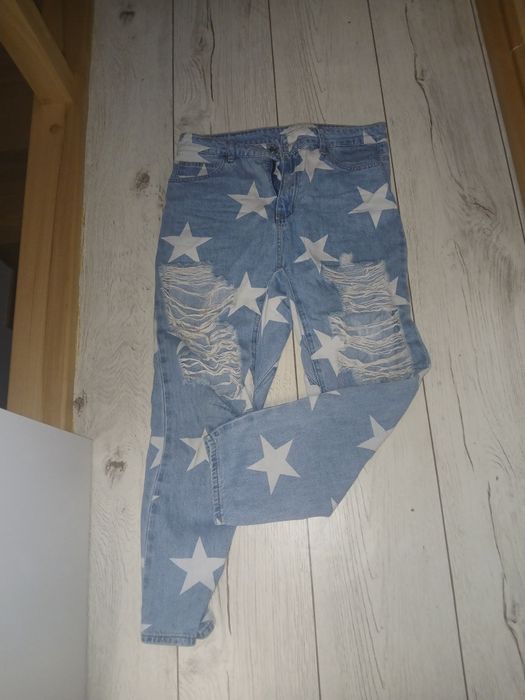 Jeansy gwiazdy jeans